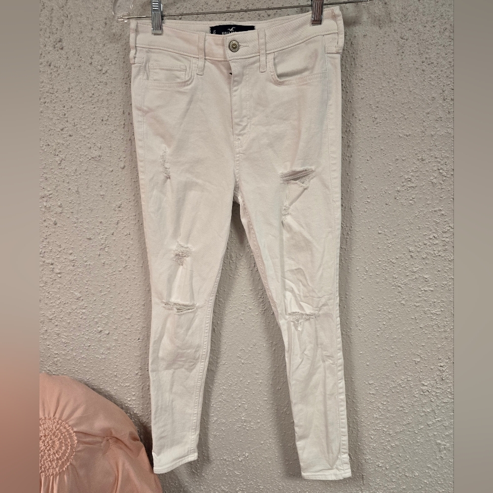Hollister  - Womens White Jeans